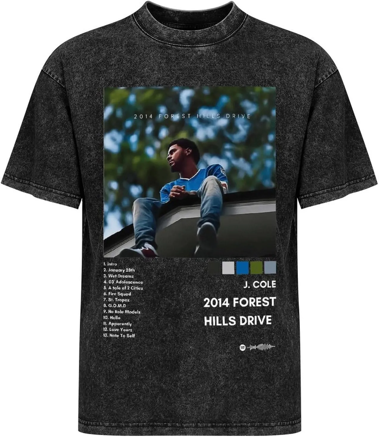 Men Shirt,Washed Vintage T Shirt Crewneck Shirt for Men