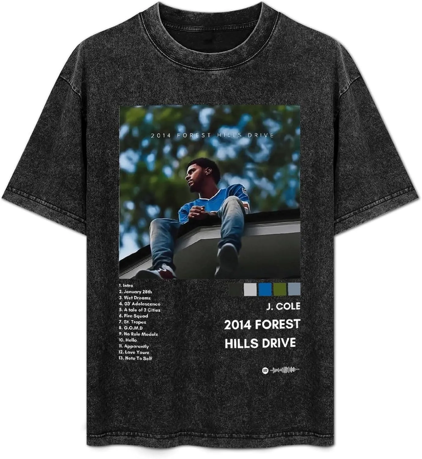 Men Shirt,Washed Vintage T Shirt Crewneck Shirt for Men