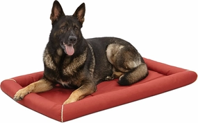 MidWest Homes for Pets Water Repellant Easy Wipe Clean Ultra-Rugged MAXX Dog Beds, Super Durable Dog Bed Designed to Fit 48-inch Dog Crates, Features Slip Resistant Bottom, Part 40548-BR, Brick