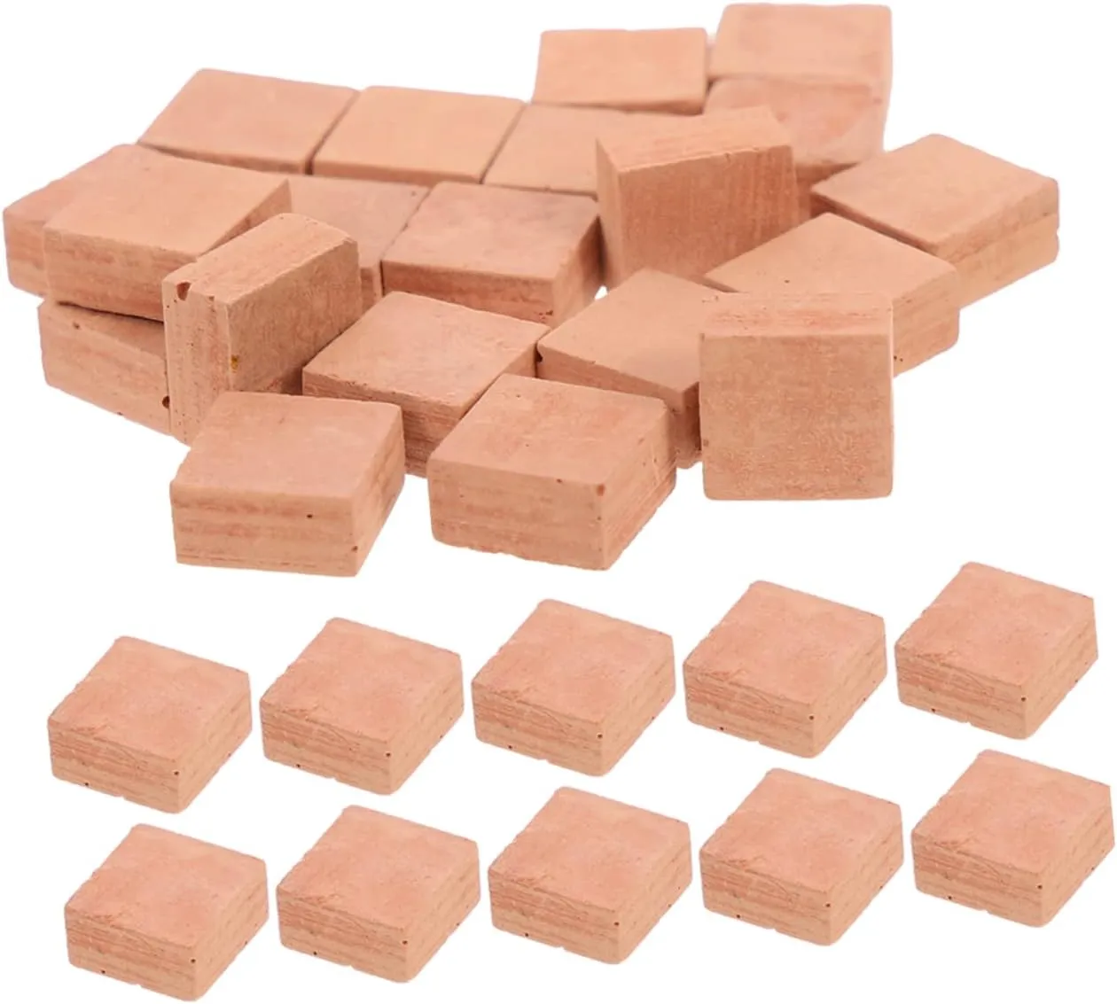 Milisten 3sets DIY Sets Miniature Building Blocks Architecture Model Accessories 40pcs*3