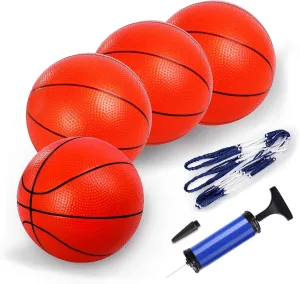 Mini Basketball Replacement 8.5 Inch Pool Basketballs Ball Hoop Indoor Outdoor Toy, Fits All Standard Swimming Pool Basketball Hoop Pool Game Toy Water Games