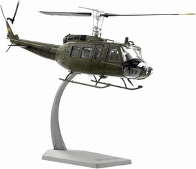 Mini Aircraft Model 1:48 for AF1 UH-1H Huey General Service 674# Helicopter Alloy Aircraft Model for Collectible Airplane Kit