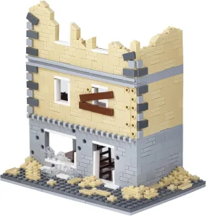 MOOXI-MOC Military Battle Scene Model Set, Boy Building Block Building Toy Kit (814pcs)