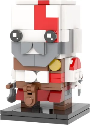 MOOXI-MOC Movie Brick Mini Headz Building Set,Creative Cute Building Blocks Children Kit,Gifts for Kids(134pcs)