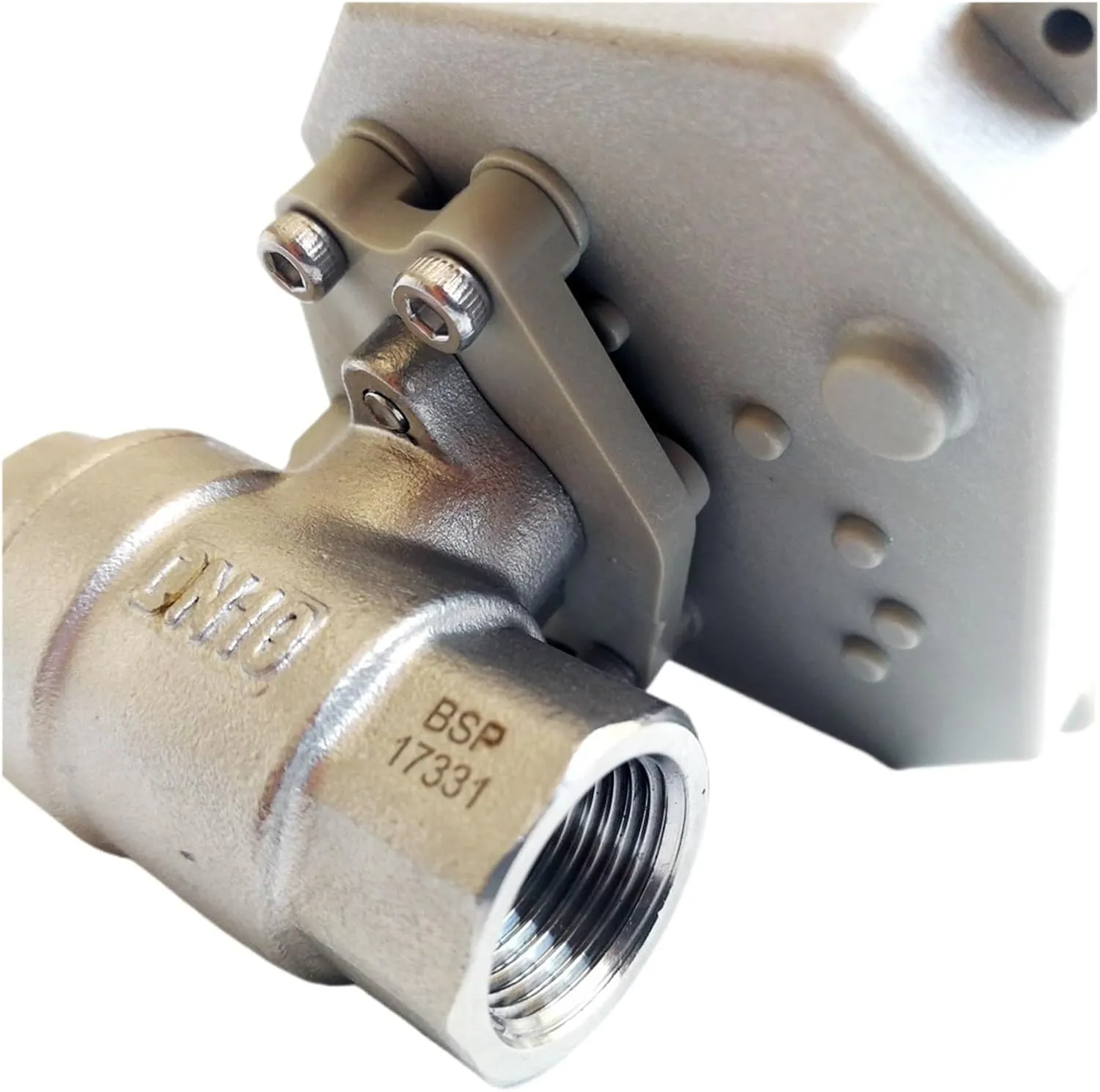 Motorized Valves TF15-S2-C DN15 Motorized Crane BSP/NPT 1/2'' SS304 Electric Water Valve for Automatic Control Production(BSP,DC24V_CR702)