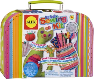 My First Sewing Kit by Alex Crafts, Perfect for Beginners, Arts and Crafts Colorful and Fun Sewing Projects to Learn the Basic Skills of Sewing (Ages 7 )