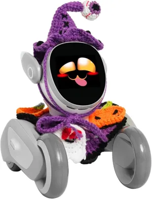 Mystic Wizard Outfit – Handmade Headpiece and Collar for Year-Round Magical Adventures with Your Pet Robot Toys