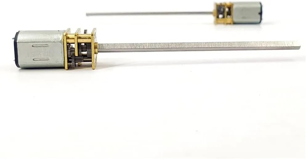 N20 Gear Motr DC 6V 66RPM 66mm Output Shaft Length Mini Geared Gearbox Motor Lengthen Speed Reducer Micro Smart Car Robot
