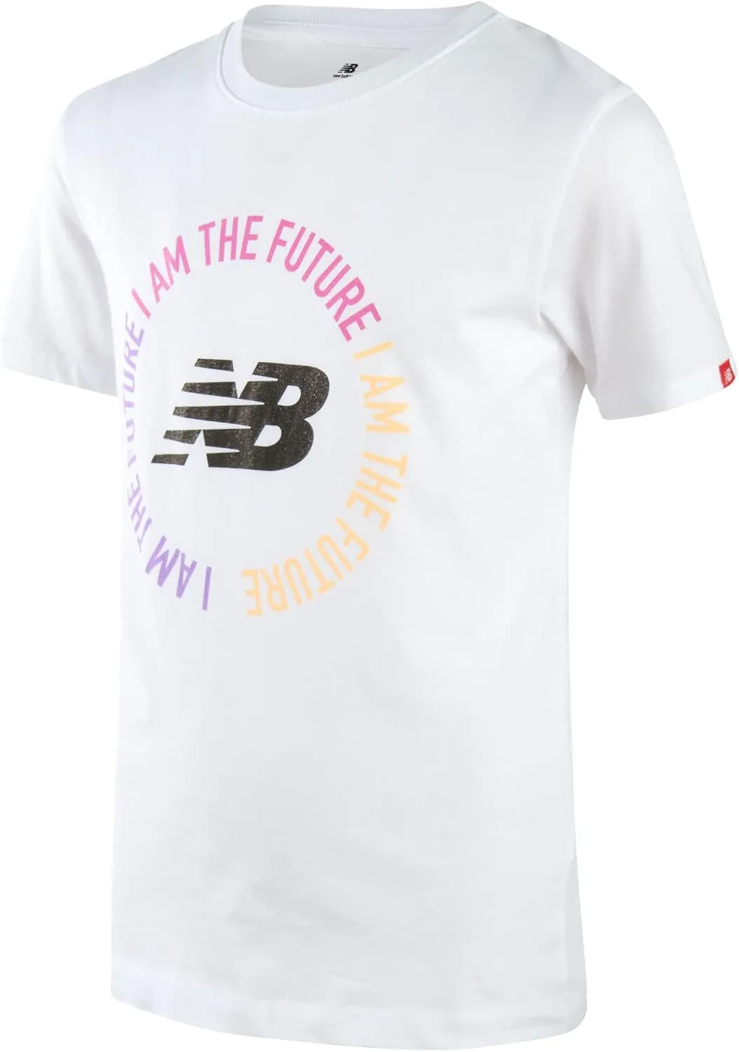 New Balance Girls' Athletic T-Shirt - 3 Pack Active Performance Sports Tee Bundle (7-16)