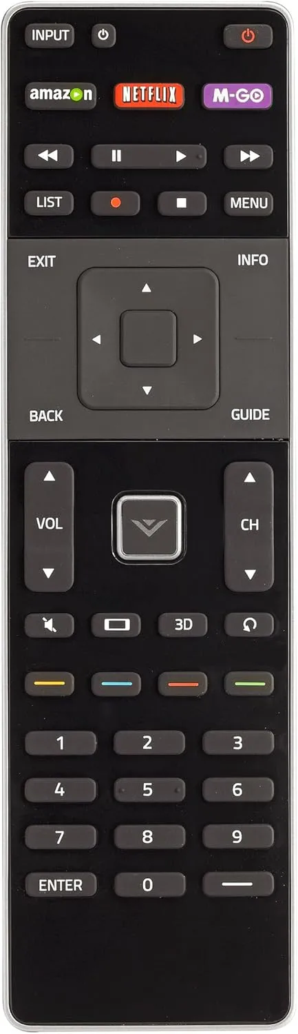 New XRT510 Replacement Remote Control for VIZIO All M-Series TV M321I-A2 M401I-A3 M471I-A2 M501D M501D-A2 M501D-A2R M551D-A2 M551D-A2R M601D-A3 M601D-A3R M651D-A2 M701D-A3R M801D-A3
