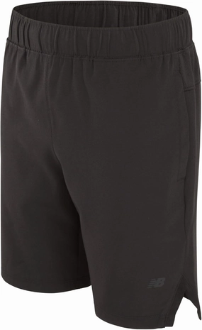 New Balance Boys Athletic Shorts - Lightweight Performance Woven Boys Gym Shorts with Pockets for Basketball Soccer (8-10)