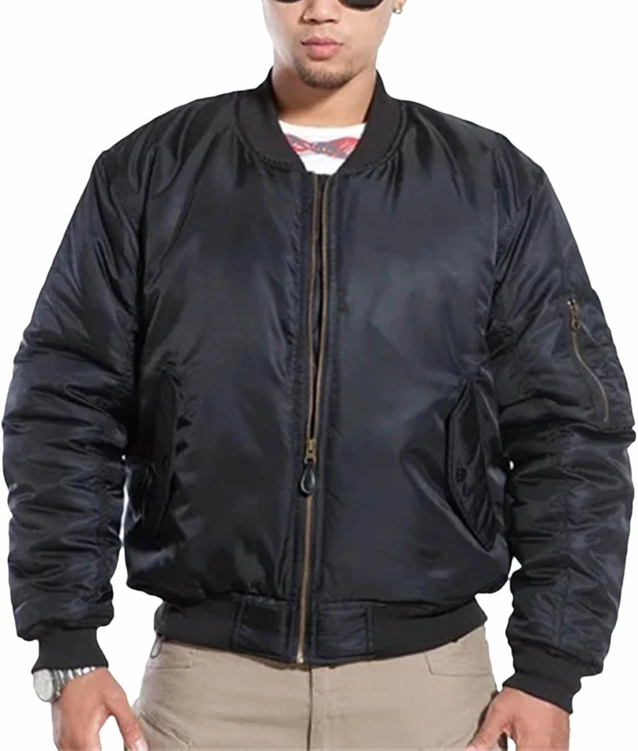 NIEH Pilot Jacket Airborne Flight Tactical Jacket Men Winter Warm Aviator Motorcycle Down Coat