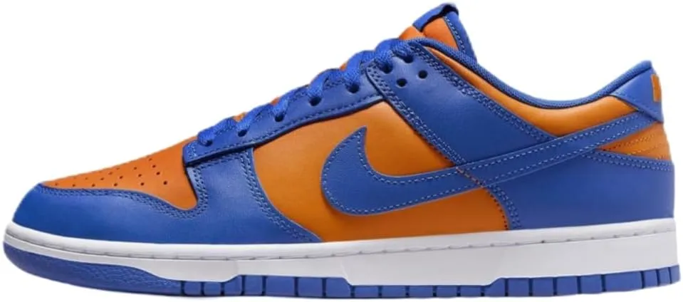 Nike Dunk Low Retro Men's Shoes (DV0833-800, Bright Ceramic/University Red/White/) Size 14