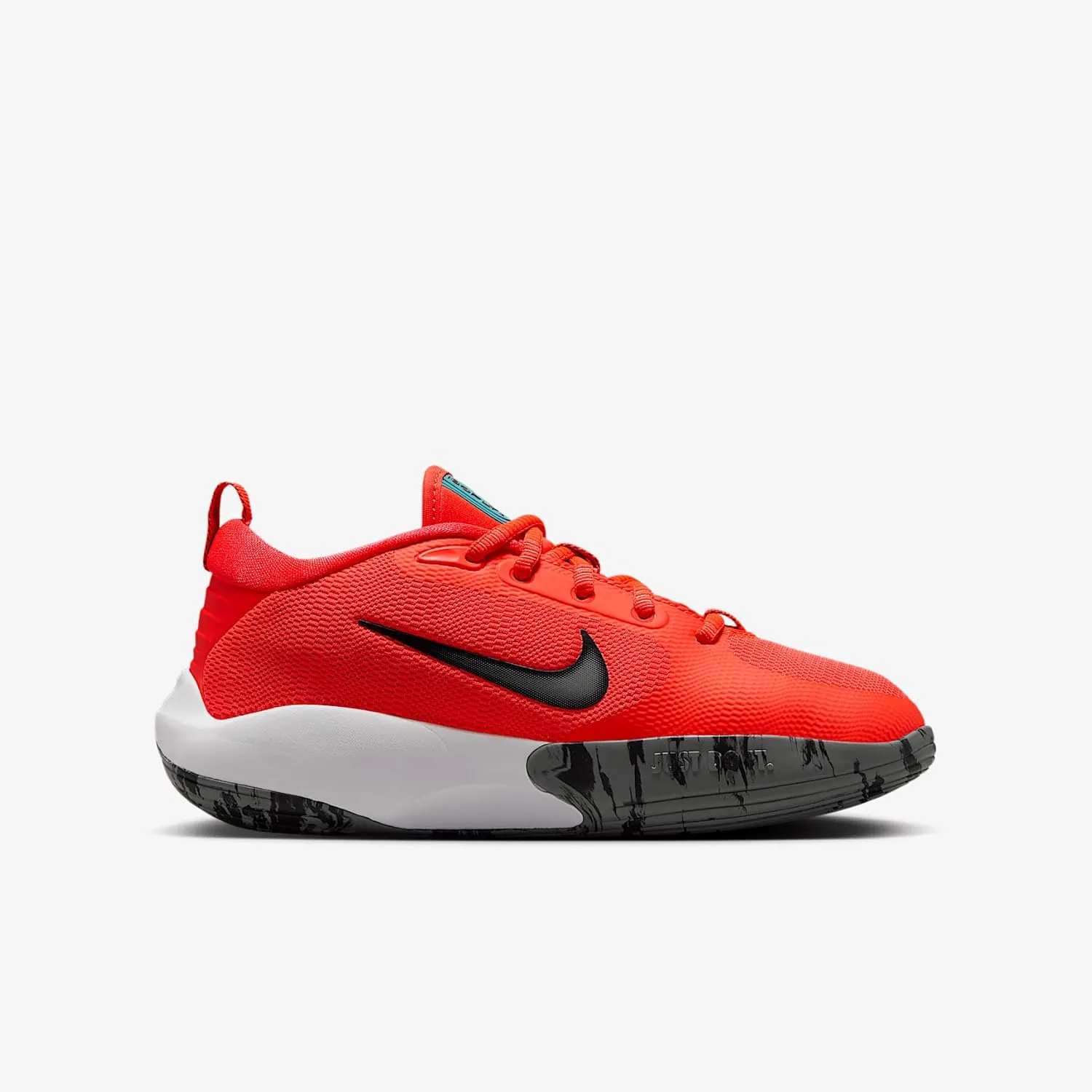 Nike IsoFly Big Kids' Basketball Shoes (FN4384-600, Bright Crimson/Smoke Grey/Black/Team Red)