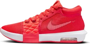 NIKE LeBron Witness 8 Basketball Shoes (FB2239-600, Light Crimson/Bright Crimson/Gym Red/White) Size 11