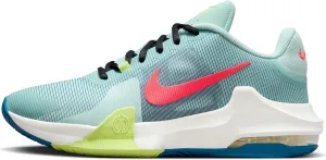 NIKE Men's Basketball Three Quarters Tall, Jade Ice Bright Crimson Industrial Blue, 14
