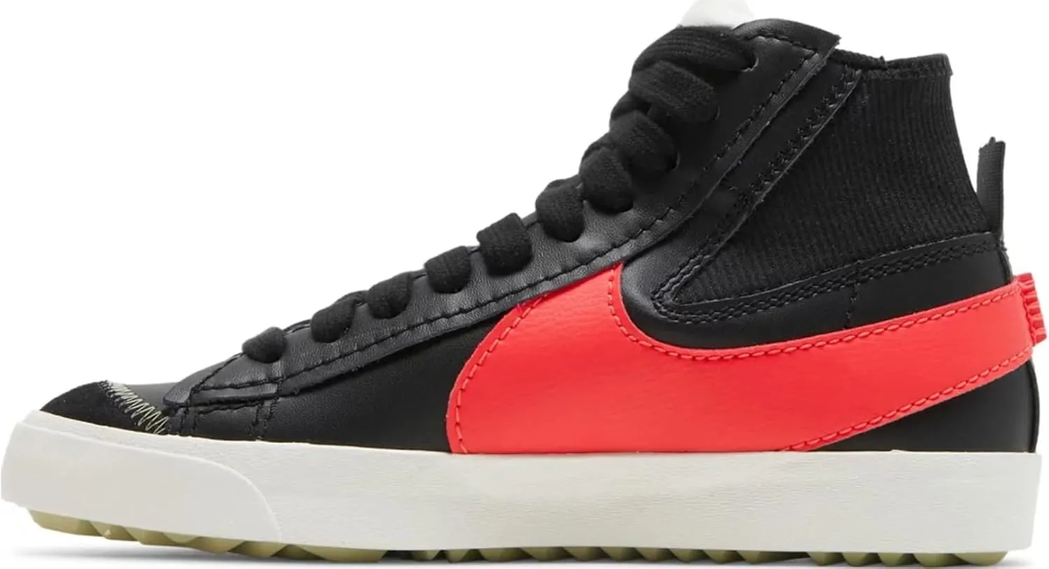 NIKE Women's Retro, Black Bright Crimson Sail, 12