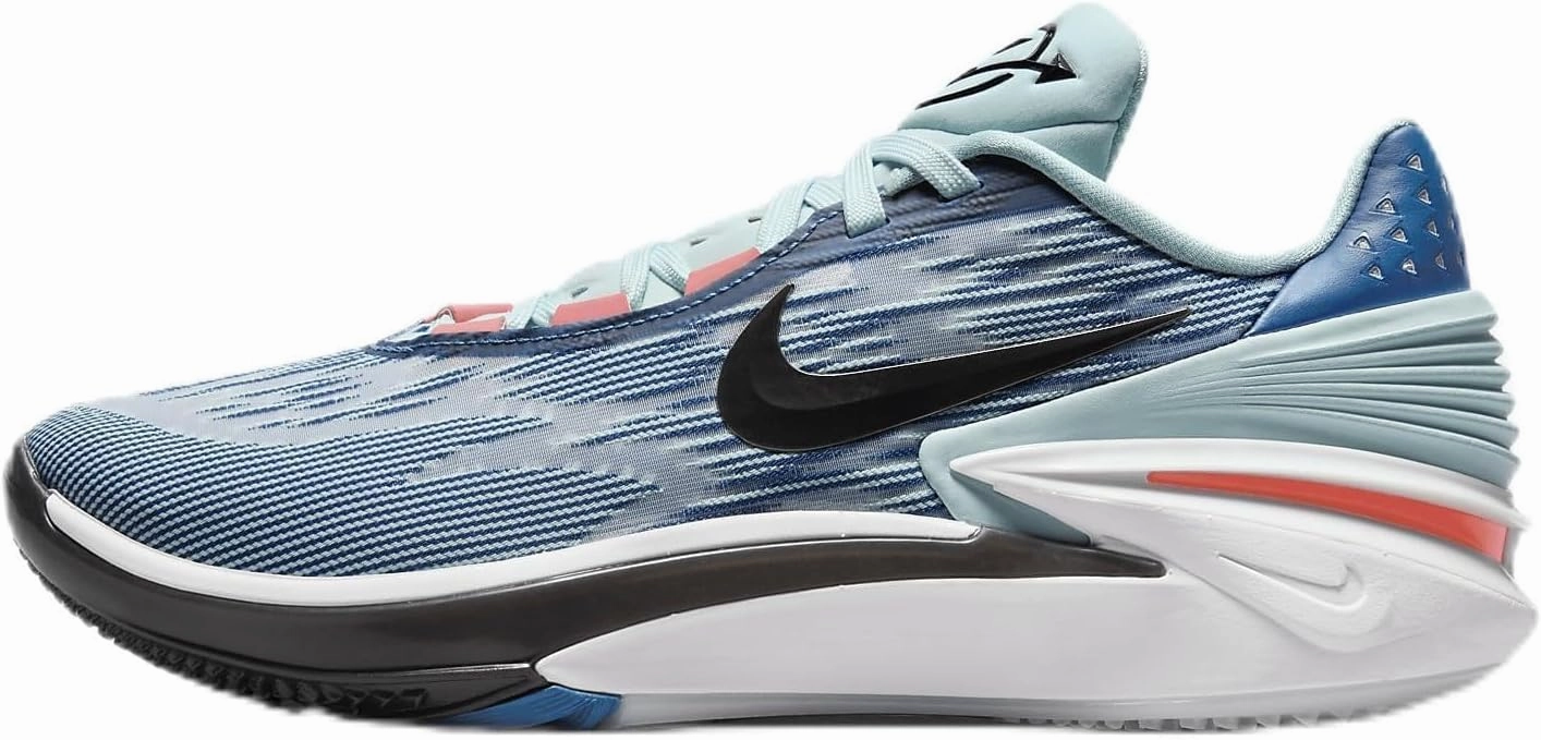Nike G.T. Cut 2 Men's Basketball Shoes (DJ6015-404, Industrial Blue/Jade Ice/Bright Crimson/Black) Size 13