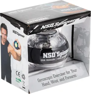 NSD Power Essential Spinner Gyro Hand Grip Strengthener Wrist Forearm Exerciser