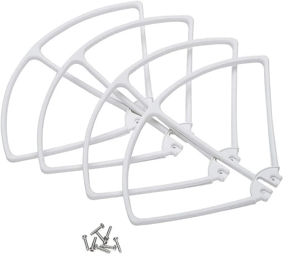 OEM Drone Accessories S70W Parts Upgraded Repair Parts Propellers Landing Motor Bearing Replacement RC Drone Quadcopter Helicopter Replaceable (Color : White-ProtectiveFram) Drone Accessories