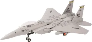 Oichy F-15 Model Aircraft Kit, 223 PCS Military Airplane Toy, F15 Fighter Jet Toy, Airplane Building Kit for Adults and Kids
