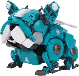 Oichy Mechanical Bulldog Building Block Set, Animal Dog Toys Collection Animal Model Building Kit Toys Gift for Adult Kids 890PCS (Bulldog-Green)