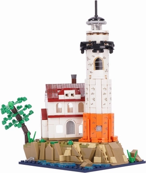 Oichy Ideas Lighthouse Building Set, Architecture Model Building Kits, 516 PCS Creative Lighthouse Toy Gifts for Adults and Kids