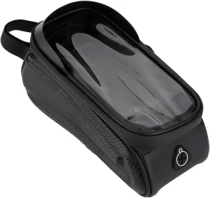 OUKENS Bicycles Phone Bag, Waterproof Hard Shell Bicycle Bag, Mountain Bike Front Frame Phone Holder Stand Cycling Equipment Bike Phone Case Holder Accessories
