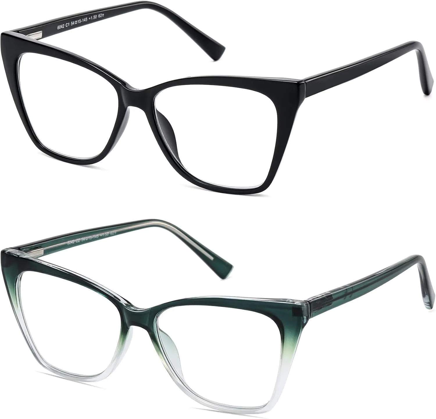 Oversized Reading Glasses Women Cat Eye Photochromic Computer Reader Stylish Ladies Designer Fashion Big Unbreakable Eyewear