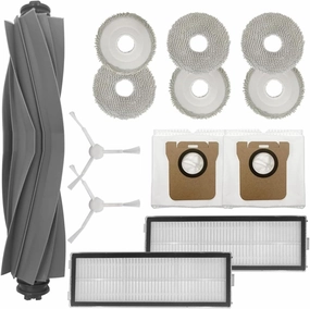 Pads Dust Bags As Shown，Compatible for Dreame L10 Ultra / L10S Ultra Robot Vacuum Cleaner