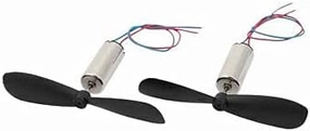 Pair DC 1.5V 30000RPM 716 Coreless Motor w CW CCW Propeller for RC Helicopter