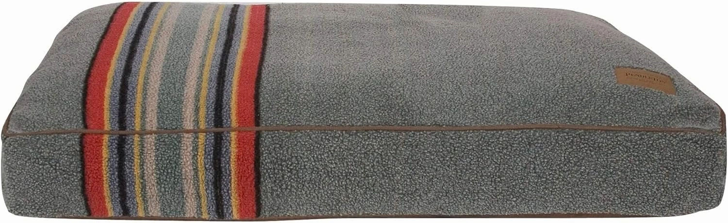 PENDLETON Vintage Camp Napper Dog Bed - Heather Green, M