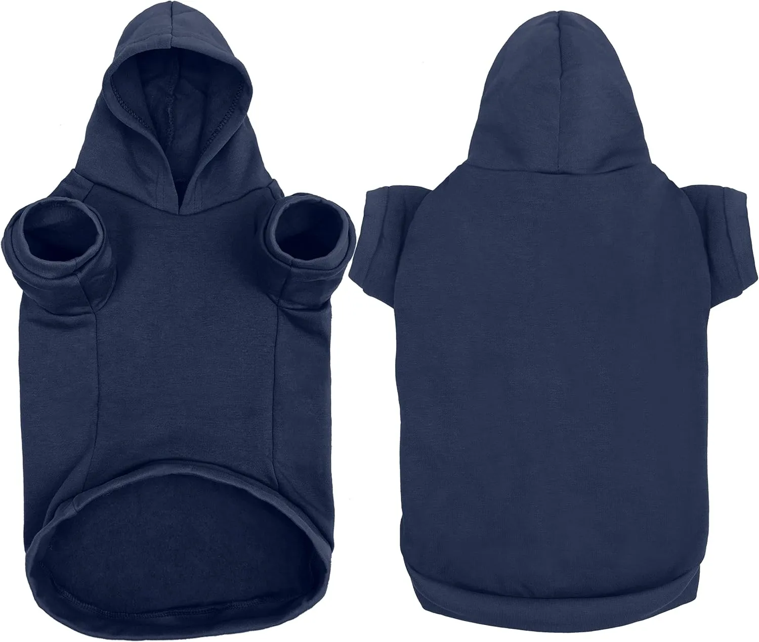 Personalized Dog Hooded Sweatshirt Custom Pet Pullover Hoodie Text/Image Small/Medium/Large Dogs,Puppy,Cat and Kitten