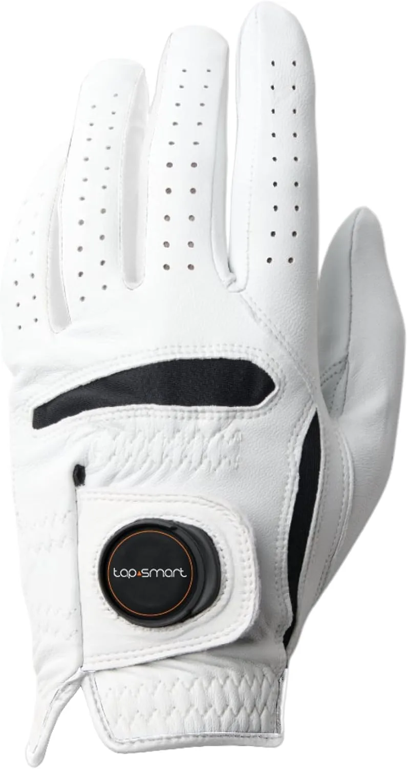 Personalized Golf Glove for Men – Left Hand Golf Gloves with Smart NFC Technology, Custom Name or Logo – Premium Mens Golf Glove for Left-Handed Golfers – Durable, Comfortable Fit