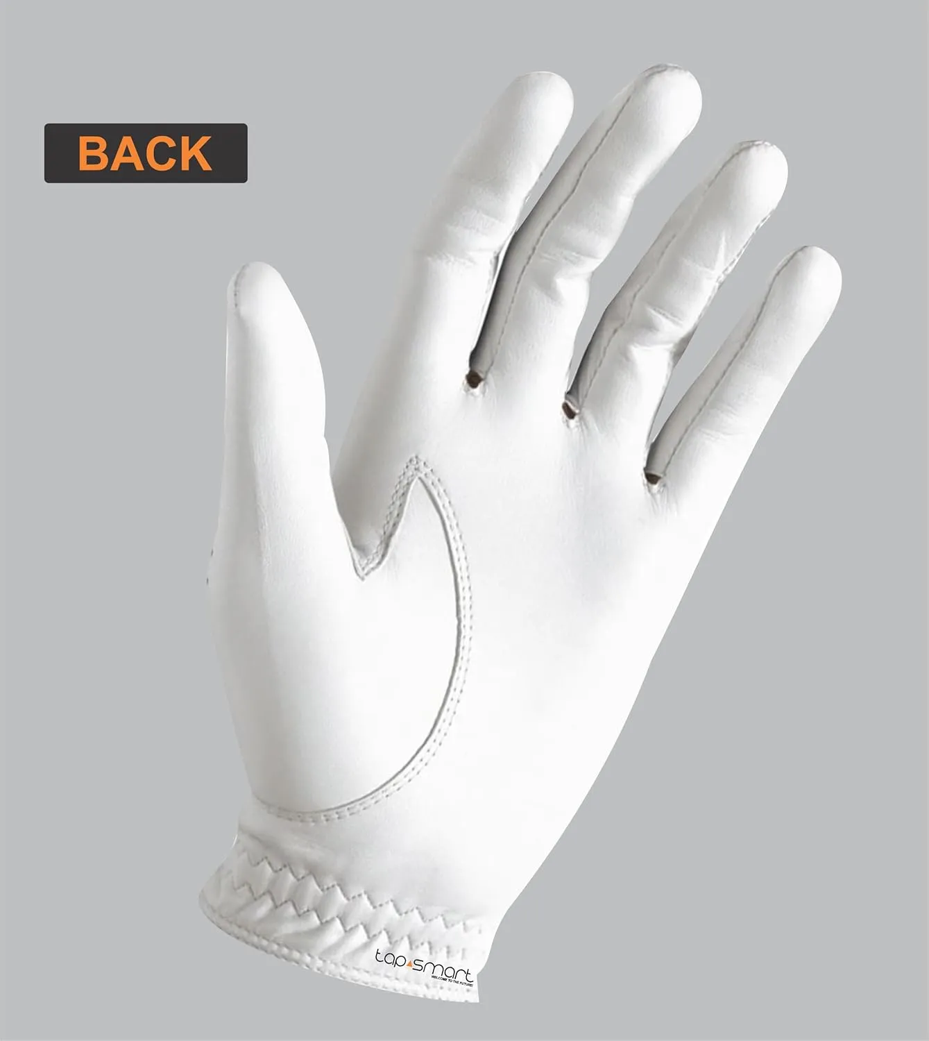 Personalized Golf Glove for Men – Left Hand Golf Gloves with Smart NFC Technology, Custom Name or Logo – Premium Mens Golf Glove for Left-Handed Golfers – Durable, Comfortable Fit
