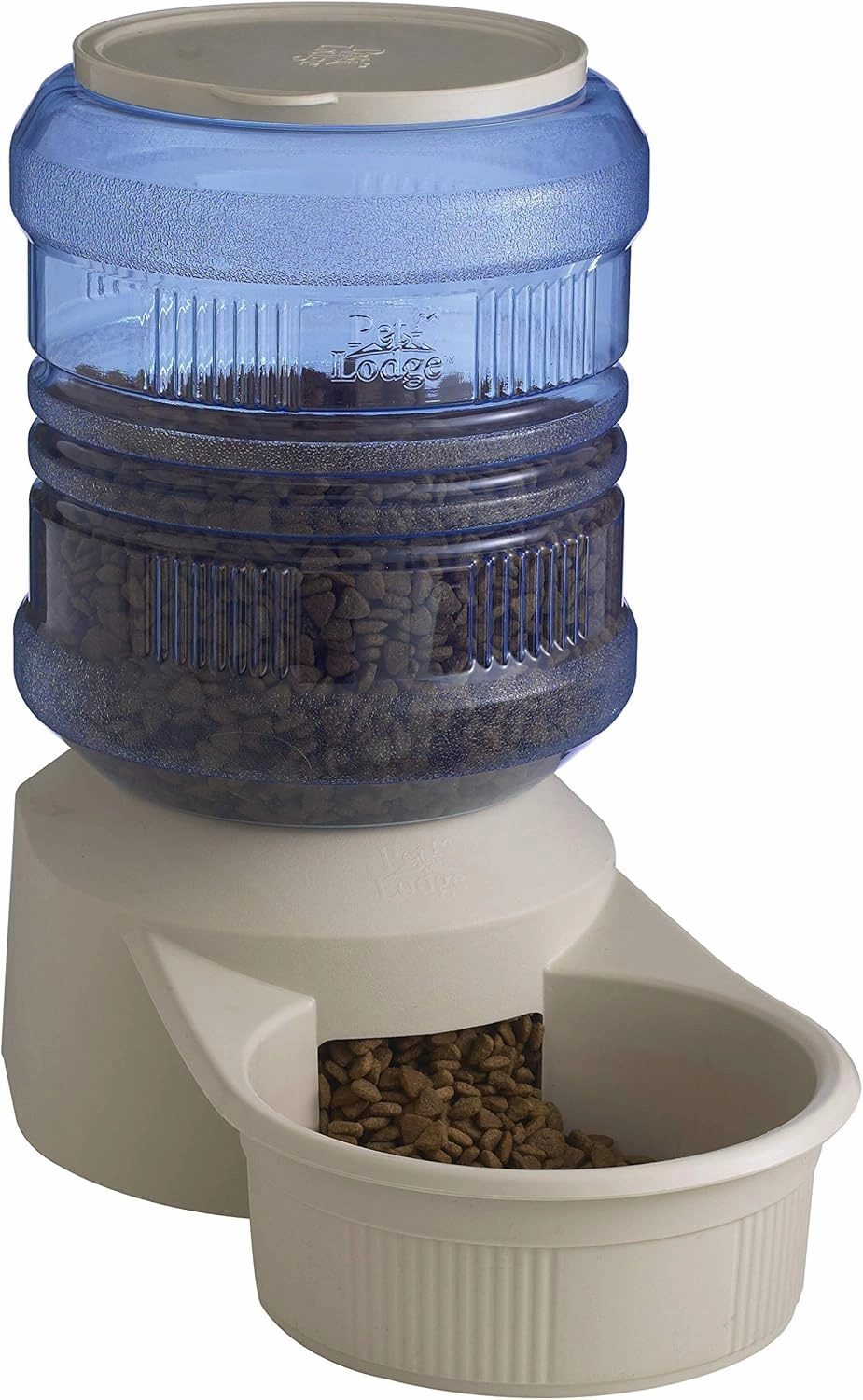 Pet Lodge® Chow Tower Deluxe | Gravity Pet Feeder | Dog Food Dispenser | Automatic Dry Food Dispenser (16 Pound)