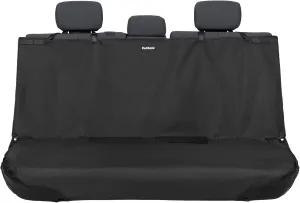 PetSafe Happy Ride Bench Seat Cover - Fits Cars, Trucks, Minivans and SUVs - Waterproof Area Protection - Durable Vehicle Seat Protector - Black