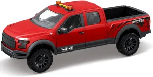 Pickup Toy Truck Toy with Sound and Light Pull - Fun Cars, Music, Toys for Kids, Ages 3 4 5 6 Year Old Boys (Red Pickup Truck)