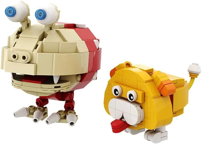 Pikmi Oatchi Bulbmin Building Toy, Oatchi Figure, Bulbmin Action Figure Model Toys, Interestingly Plant-Like Creatures for Game Fans Gift Kids and Adults (247 Pieces)