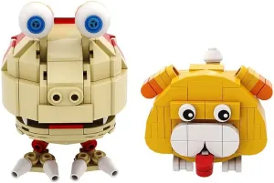 Pikmi Oatchi Bulbmin Building Toy, Oatchi Figure, Bulbmin Action Figure Model Toys, Interestingly Plant-Like Creatures for Game Fans Gift Kids and Adults (247 Pieces)