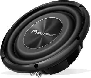 Pioneer TS-A2500LS4 10” Shallow Mount Component Subwoofer, 1200 Watts Max Power