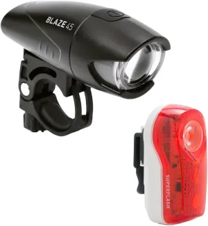 Planet Bike Blaze 45 & Superflash bike light set