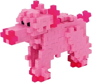 Plus-Plus 300.4117 Pig 100 pcs Tube Building Bricks, Mixed, Standard