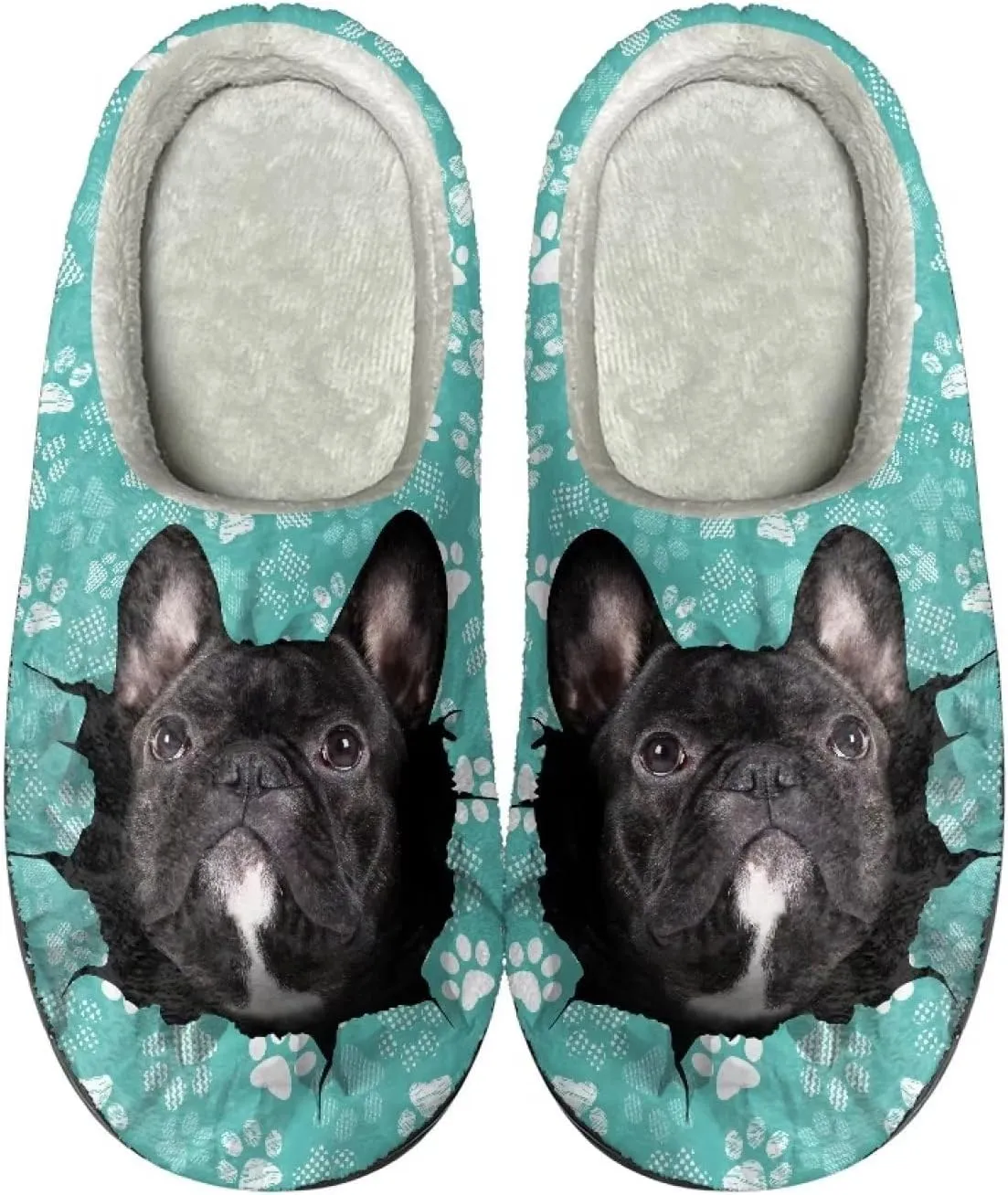 Plush Warm Slippers for Women Men Cosy Slippers Full Toe for Winter Soft House Shoes Indoor Outdoor Slippers