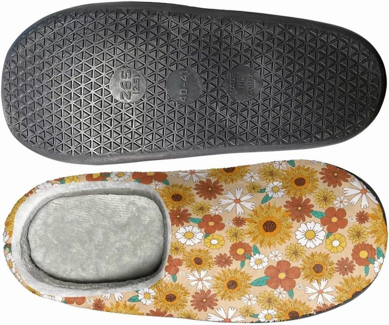 Plush Warm Slippers for Women Men Cosy Slippers Full Toe for Winter Soft House Shoes Indoor Outdoor Slippers