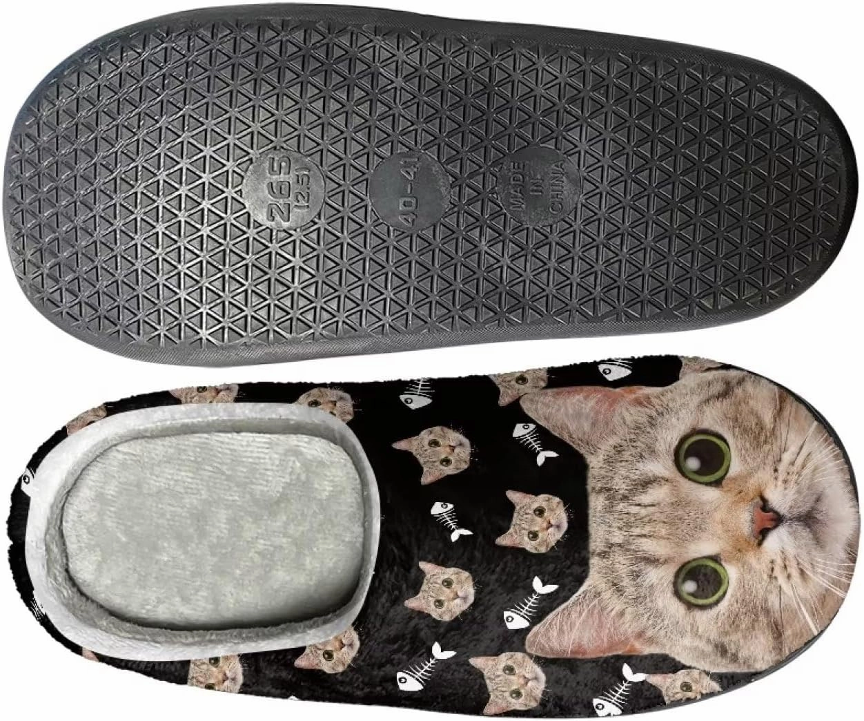 Plush Warm Slippers for Women Men Cosy Slippers Full Toe for Winter Soft House Shoes Indoor Outdoor Slippers