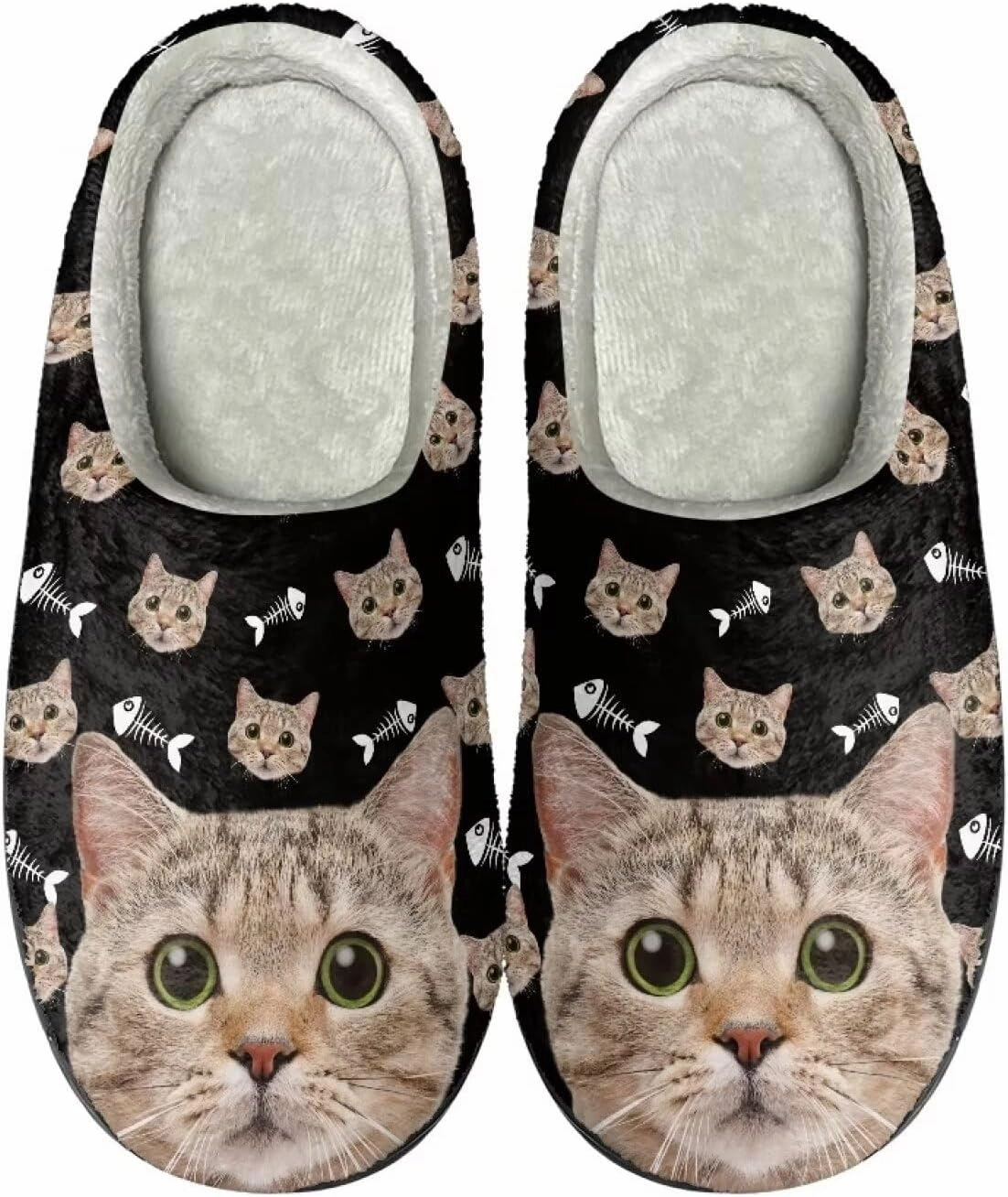 Plush Warm Slippers for Women Men Cosy Slippers Full Toe for Winter Soft House Shoes Indoor Outdoor Slippers