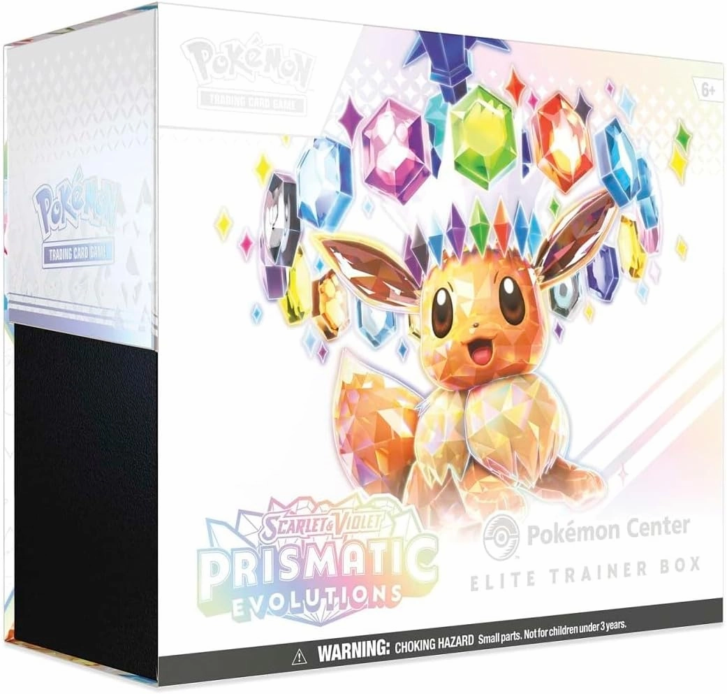 Pokemon TCG: Scarlet & Violet-Prismatic Evolutions Pokémon Center Elite Trainer Box