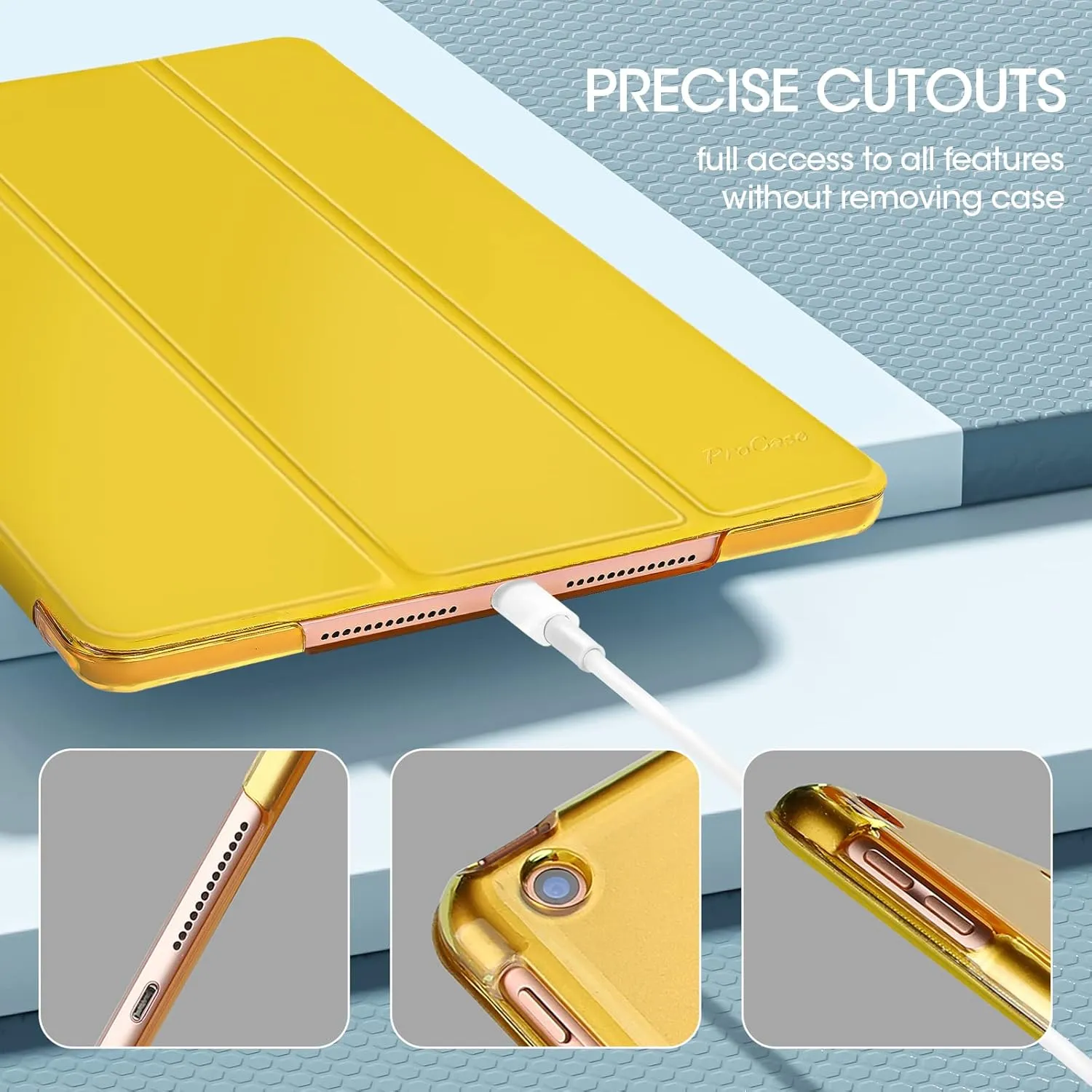 ProCase for iPad 9th Generation 2021/ iPad 8th Generation 2020/ iPad 7th Generation 2019 Case, 10.2 iPad Case iPad Cover 9th Generation -Antiquemoss