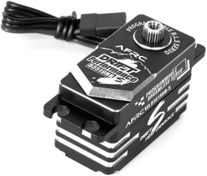 Programmable HV Brushless Servo RC Parts for 1/10 1/12 1/18 Touring Drifting RC Car RC Airplane Helicopter Boat Robot Fixed-Wing (Black)